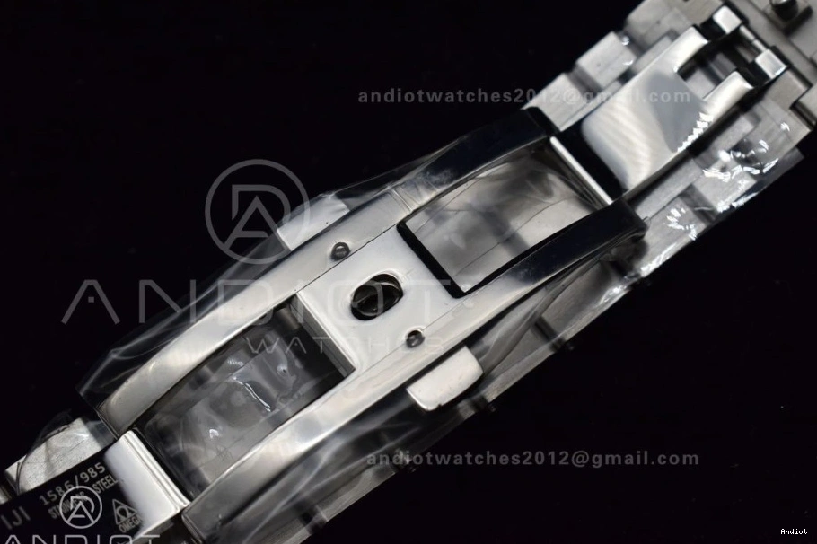 SS A8500 Aqua 1:1 VSF Best White Edition Dial Terra On Waved SS Bracelet 150M 0601